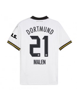 Borussia Dortmund Donyell Malen #21 Ausweichtrikot 2024-25 Kurzarm